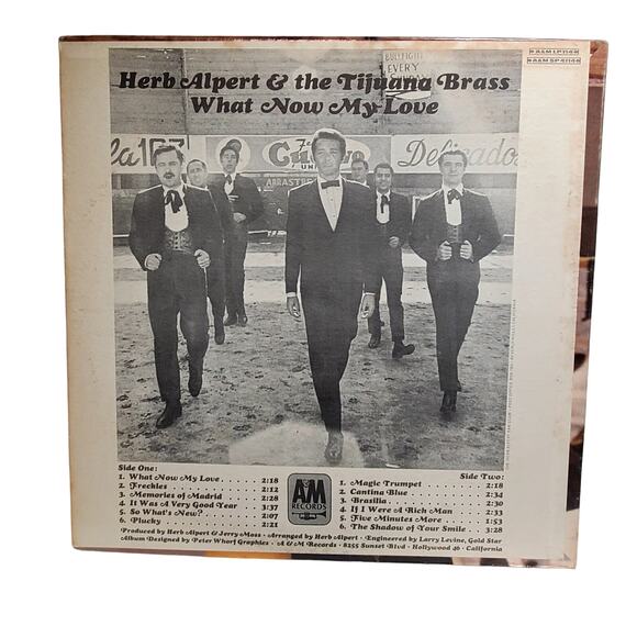 Lot of 3 Vintage Herb Alpert 33 rpm Vinyl Records AM Records Stereo - Picture 7 of 16